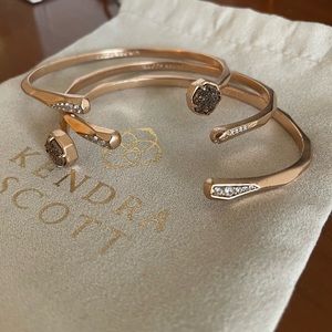 Kendra Scott Rose Gold Bracelets